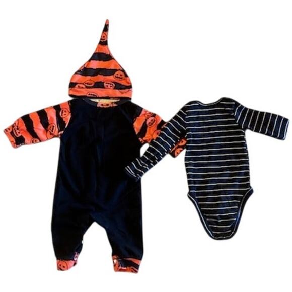 Baby Boy Halloween Outfit Bundle – 0-3 Months - Picture 3 of 5